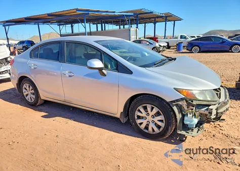 2012 Honda Civic Lx z USA, uszkodzony, nr VIN 19XFB2F56CE328957